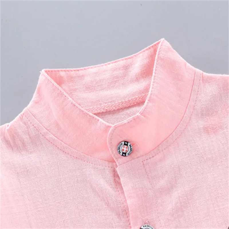 2PCS-Baby-Set-Summer-Fashion-Simple-Cartoon-Giraffe-Pattern-Standing-Neck-Short-Sleeve-Denim-Shorts-Set-2