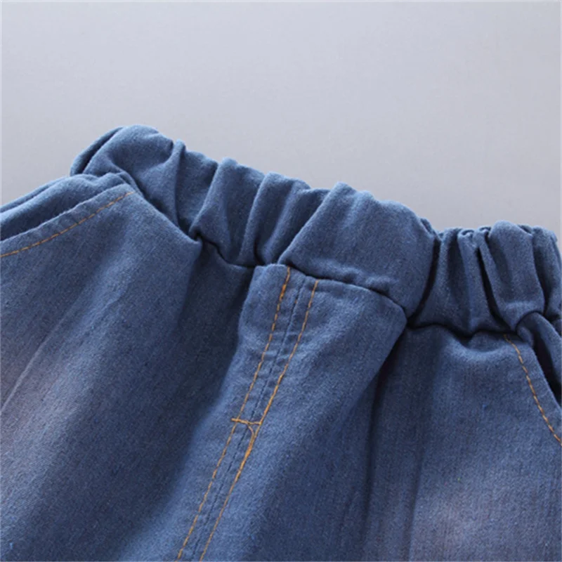 2PCS-Baby-Set-Summer-Fashion-Simple-Cartoon-Giraffe-Pattern-Standing-Neck-Short-Sleeve-Denim-Shorts-Set-4