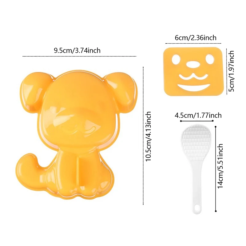 3pc-Set-Cartoon-Animals-Sushi-Mold-DIY-Sandwich-Rice-Ball-Mold-Kitchen-Gadgets-Baby-Kids-Breakfast-4