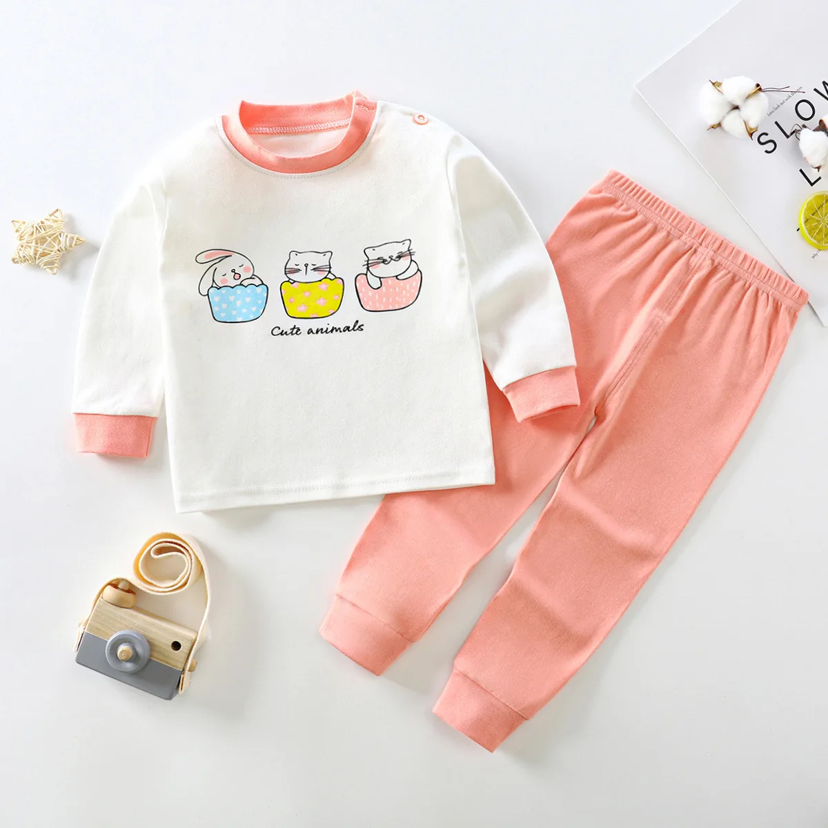 Autumn-Clothing-Baby-Underwear-Suit-Kids-Long-Sleeve-Trousers-Two-piece-Children-s-Outfits-Cotton-Cartoon-1