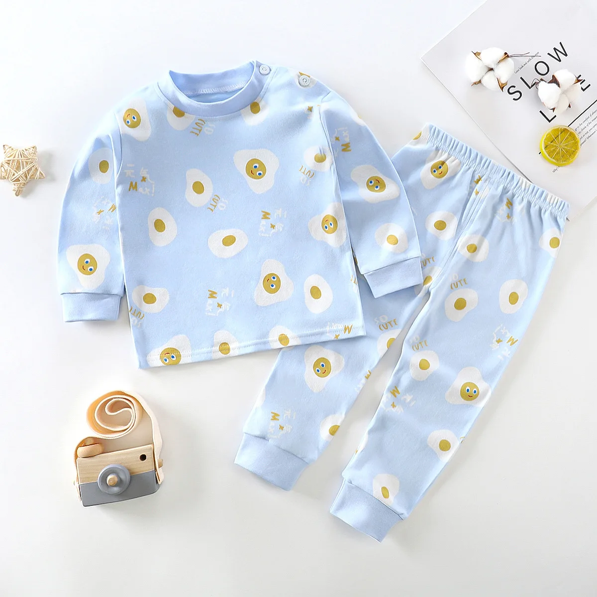 Autumn-Clothing-Baby-Underwear-Suit-Kids-Long-Sleeve-Trousers-Two-piece-Children-s-Outfits-Cotton-Cartoon-5