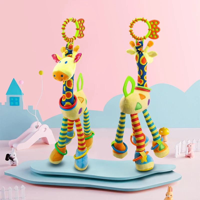 Baby-Development-Soft-Giraffe-Animal-Handbell-Rattle-Plush-Giraffe-Toys-Baby-Giraffe-Animal-Rattle-Toys-Soft