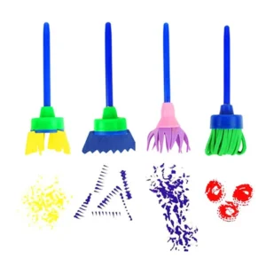 Children-DIY-Graffiti-Sponge-Brush-Set-Drawing-Toys-Broom-Shaped-Seal-Sponge-Brush-Art-Brush-Enlightenment-1