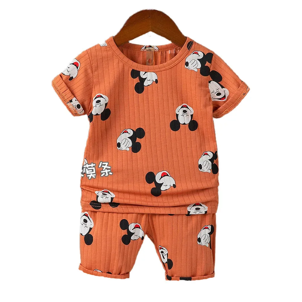 Disney-Mickey-Donald-Duck-Baby-Clothing-Girls-Boys-Cotton-Suit-for-Children-Two-Clothes-Sets-for-1