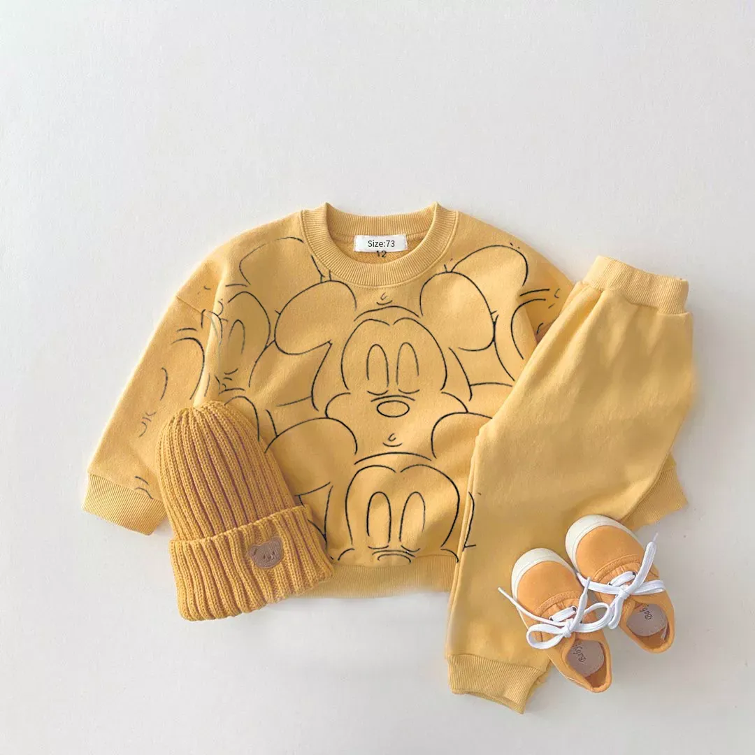New-Designer-Cartoon-Clothing-Tracksuit-Baby-Boy-Summer-Printed-Clothes-T-shirt-shorts-Baby-Girl-Casual