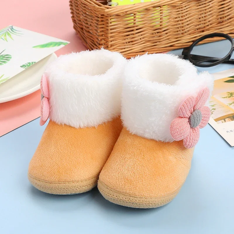 Newborn-Baby-Girls-Boys-Soft-Booties-Solid-Pompom-Snow-Boots-Infant-Toddler-Newborn-Warming-Shoes-New-1