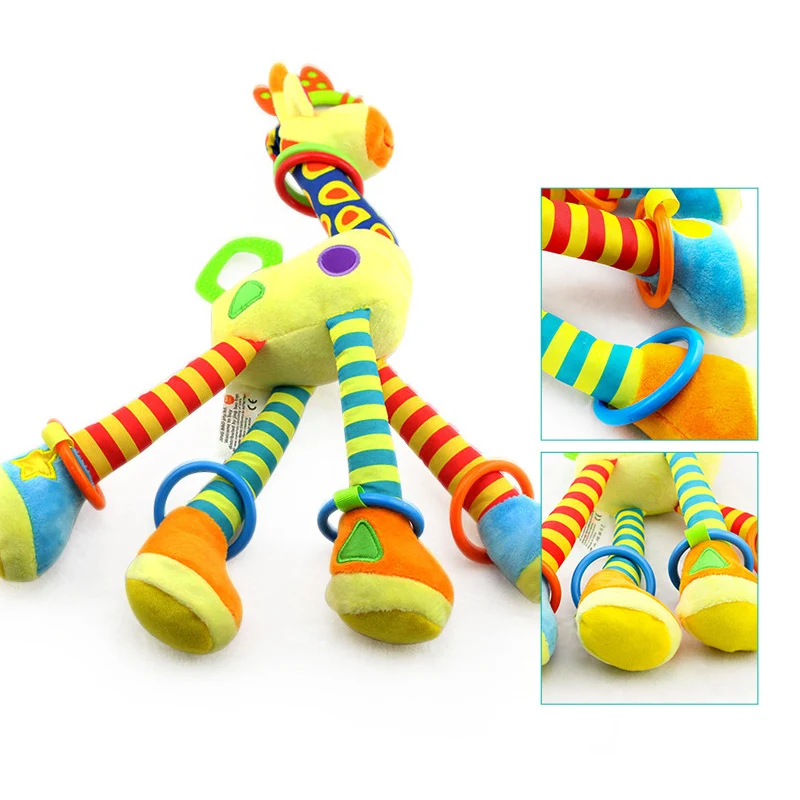 Soft-Giraffe-Animal-Handbells-Rattles-Plush-Infant-Toddler-Car-Bed-Hanging-Toy-Baby-Early-Education-Development-4