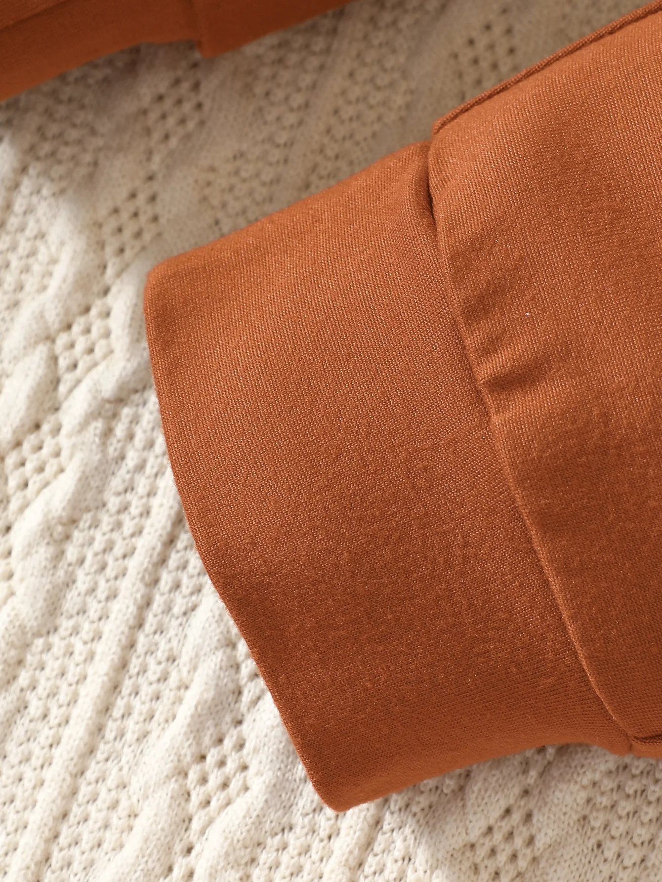 Spring-And-Autumn-Girls-And-Boys-Set-Round-Neck-Long-Sleeve-Kitten-Pattern-Top-Solid-Color-5